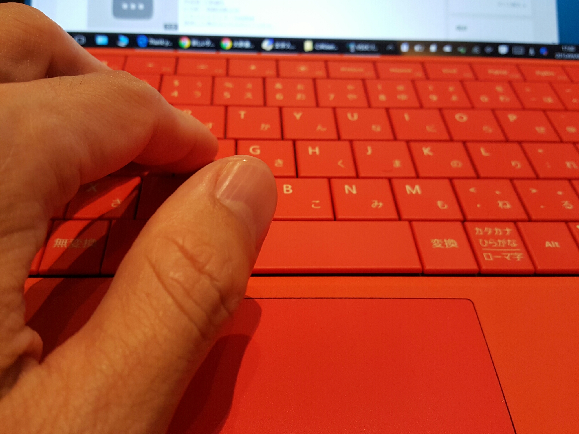 少しだけサクサクになったsurface3