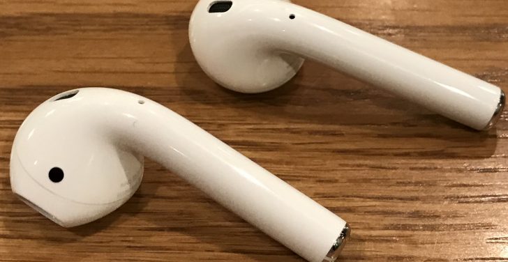 AirPodsの本体AirPodsの本体