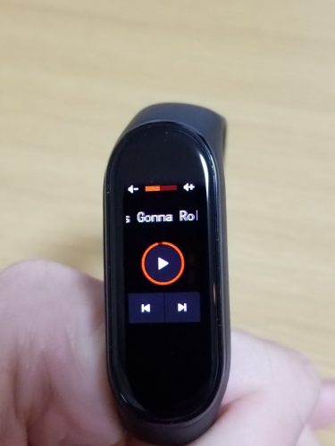 Mi Band 4のディスプレイ部分