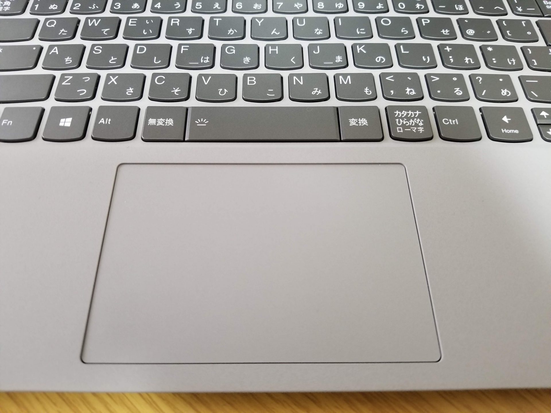 IdeaPad Flex 550(14)のタッチパッド