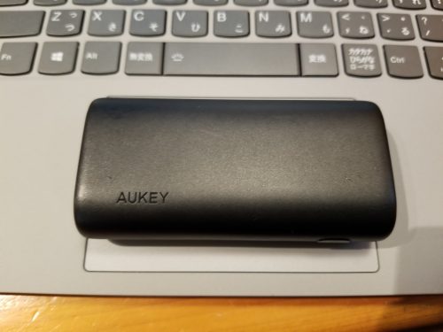 Aukey PB-Y36のサイズ感