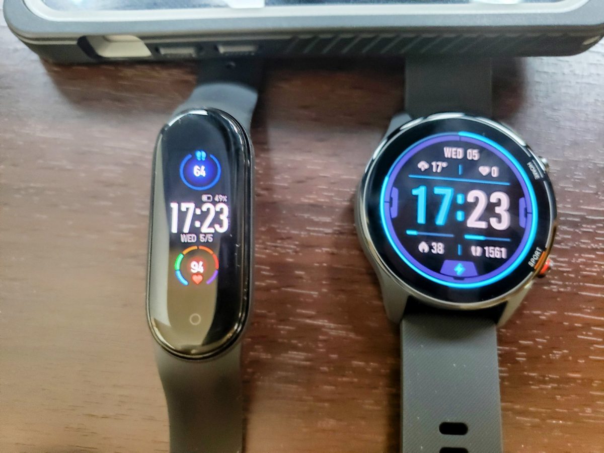 Mi WatchとMiスマートバンド5