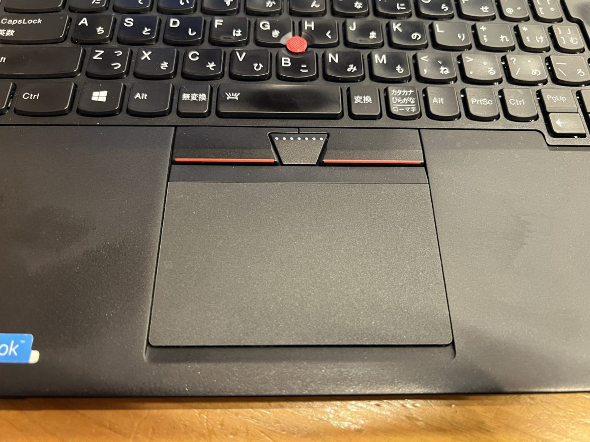 ThinkPad Yoga 260のタッチパッドは使いやすい