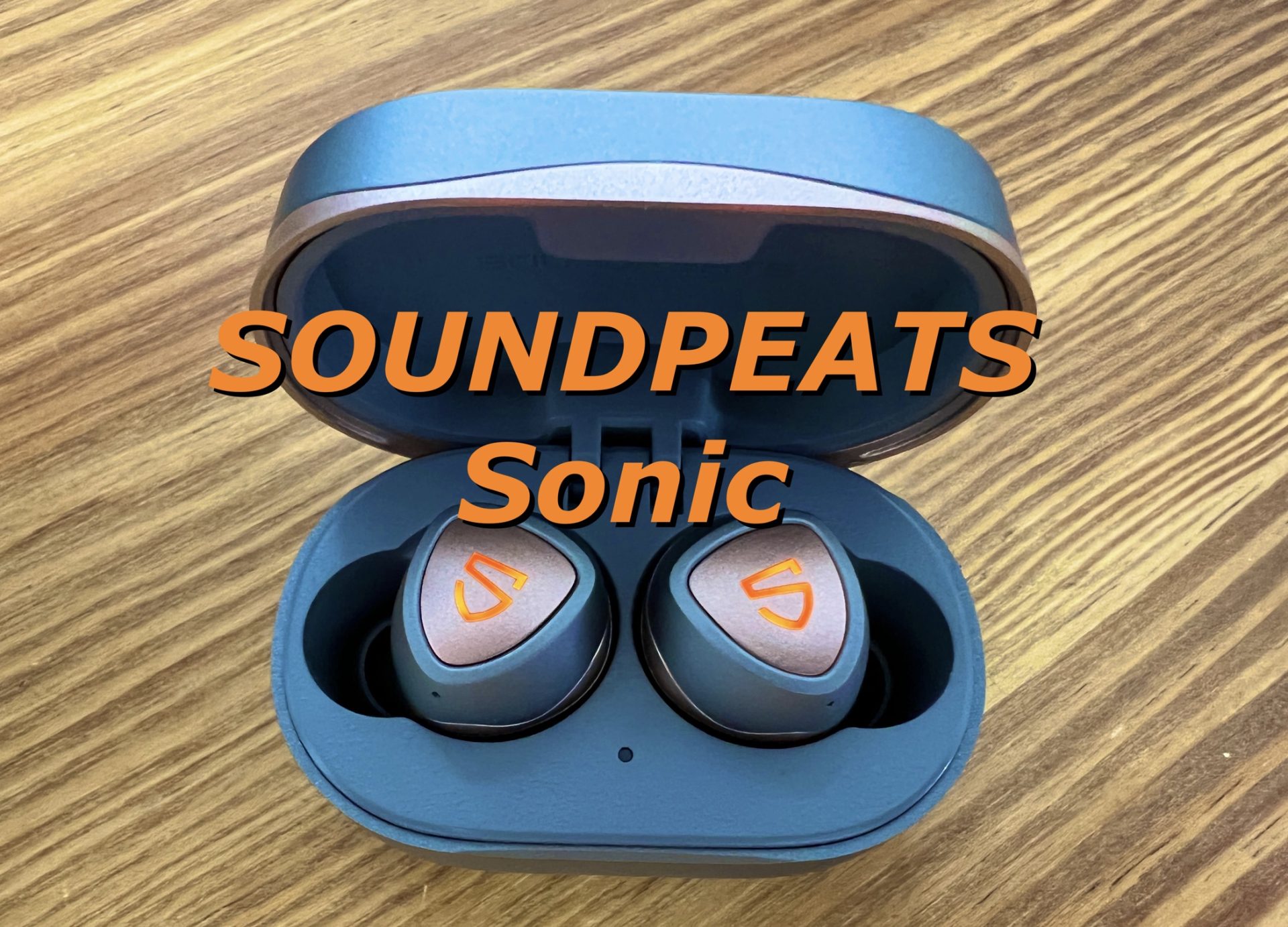 SOUNDPEATS Sonic アイキャッチ