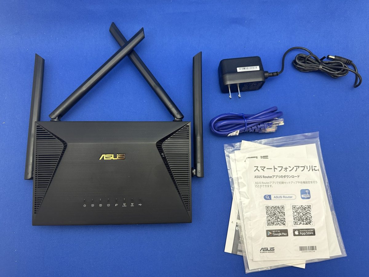 RT-AX1800U同梱品