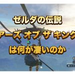 ゼルダの伝説　ティアーズ オブ ザ キングダム神ゲー理由