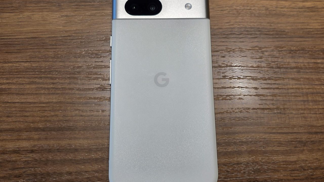 Pixel8aの背面